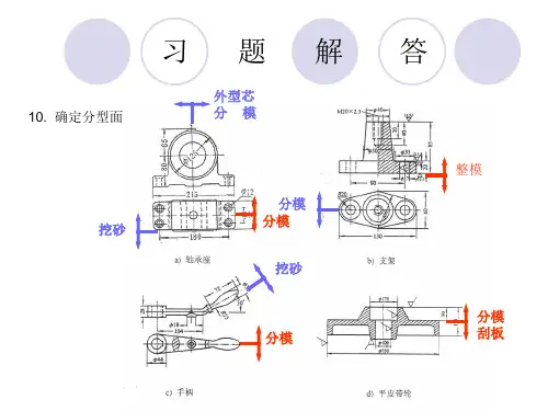 工程材料成型技术习题解答
