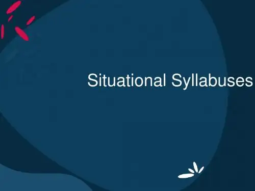 situational syllabus