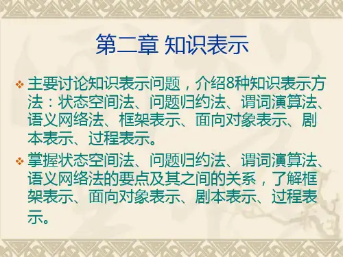 第二章 知识表示