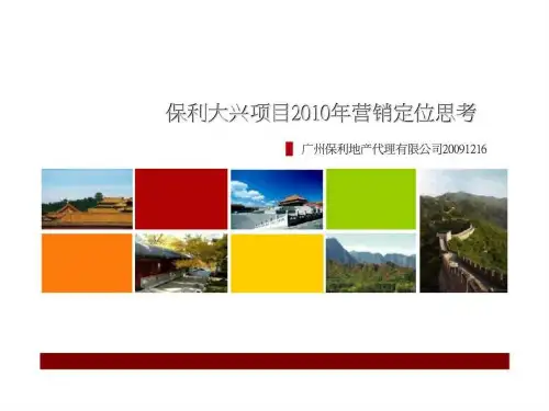 2019年北京保利大兴项目营销定位思考
