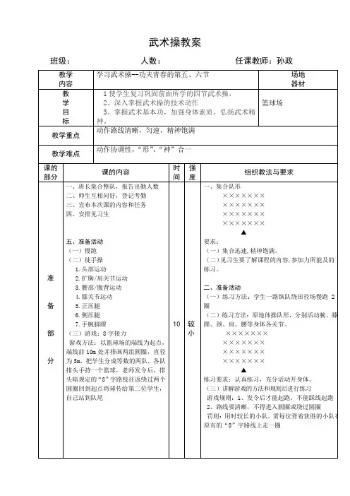 武术操(3)