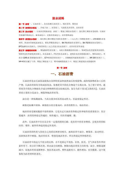 防水材料