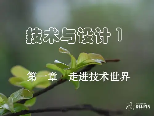 走进技术世界 技术的价值