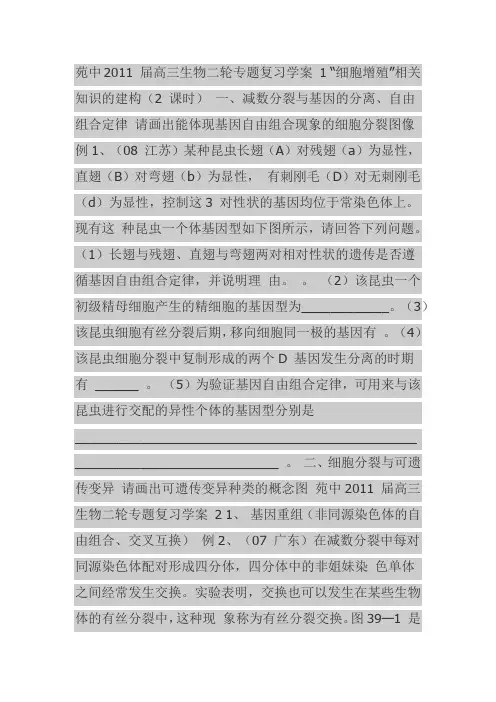 细胞增殖 细胞周期的测定方法