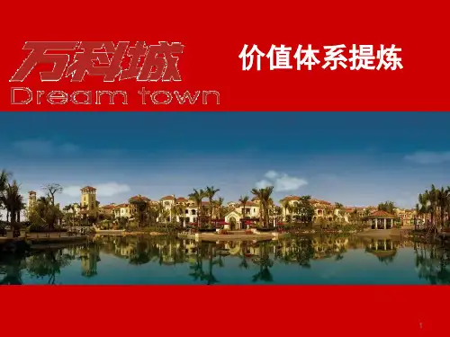 万科产品价值体系