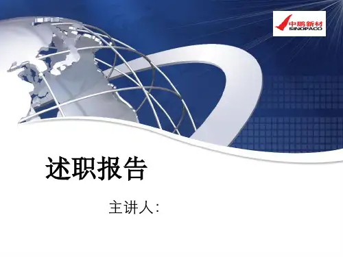 销售述职报告