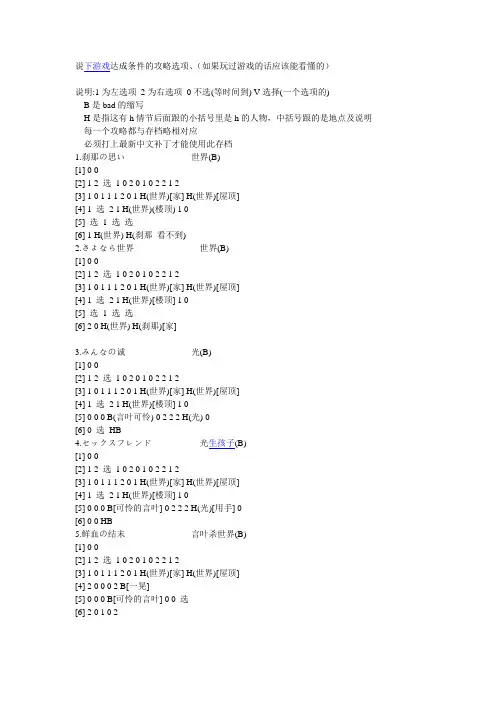 SCHOOL DAYS攻略