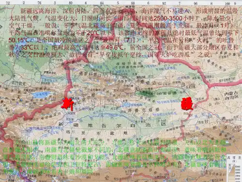 美丽的新疆(PPT)
