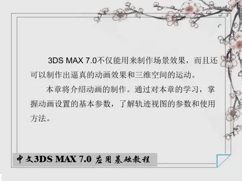 动画的制作PPT课件