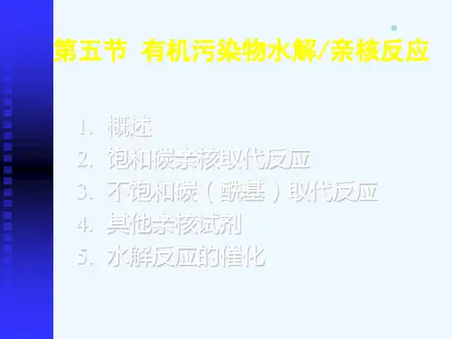 水化学6ppt-水环境化学
