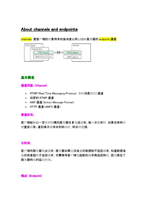 Flex的channels和 endpoints
