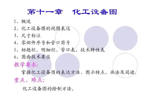化工设备图--装配图68页PPT