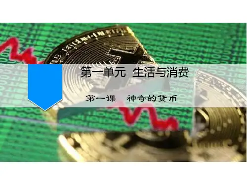 第一课 神奇的货币 课件- 高考政治一轮复习人教版必修一经济生活