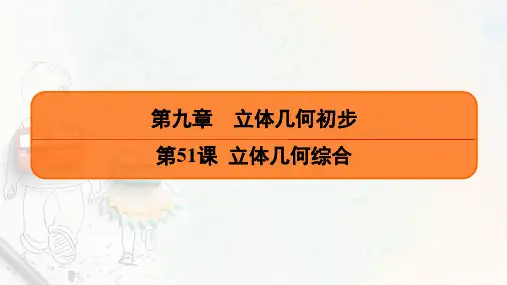 【新教材】新人教A版 高中数学必修二 立体几何综合 课件