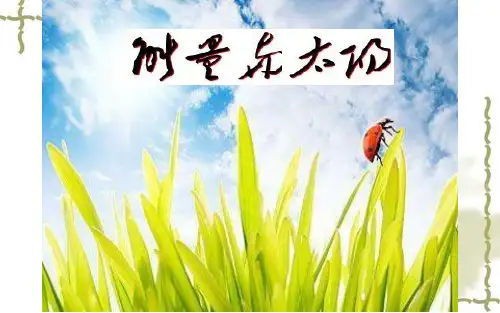 18.来自太阳的能量