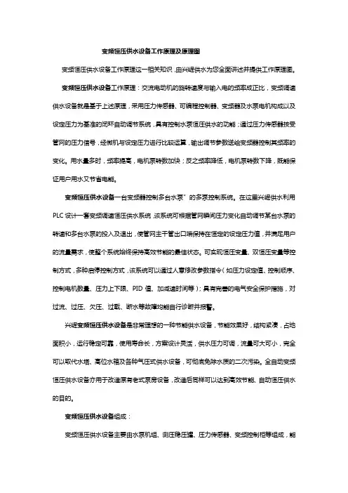变频恒压供水设备工作原理及原理图片
