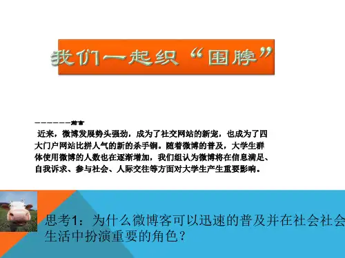 微博研究