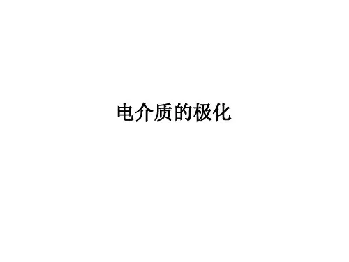 电介质的极化电导与损耗