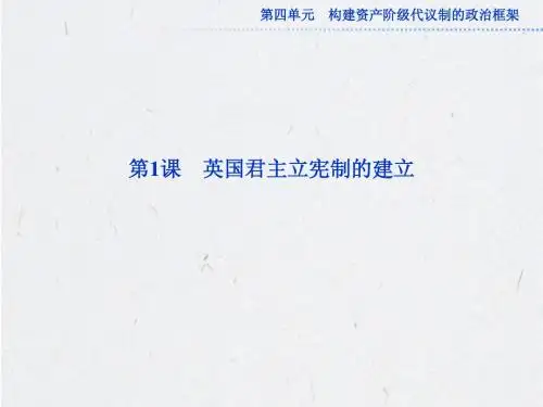 人教版历史选修2课件：第四单元第1课