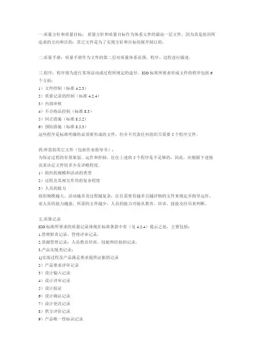 体系简介