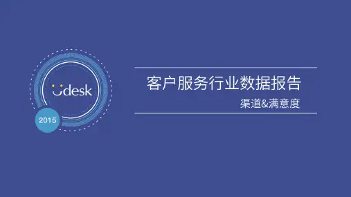 2015客服行业数据分析报告