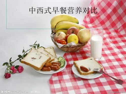 中西早餐营养对比