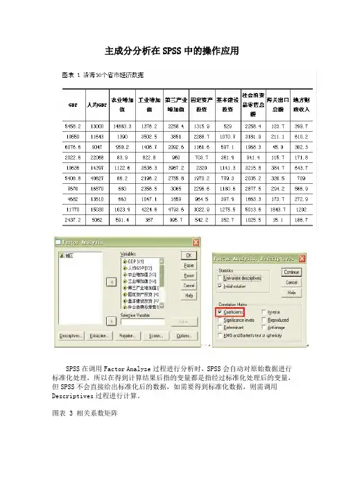 主成分分析(SPSS)操作详细步骤