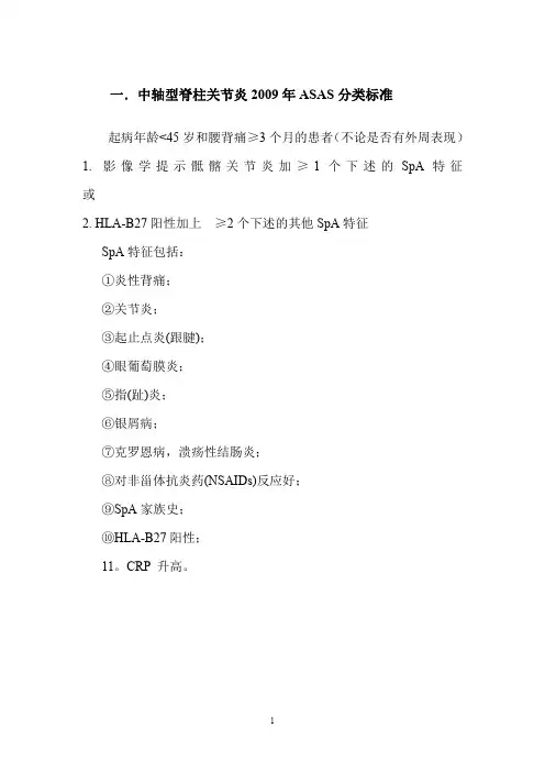 脊柱关节病诊断