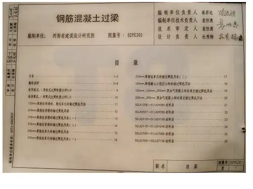 河南 02YG301 过梁