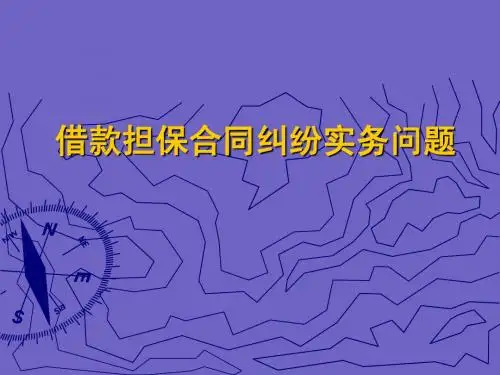 借款担保合同纠纷实务问题