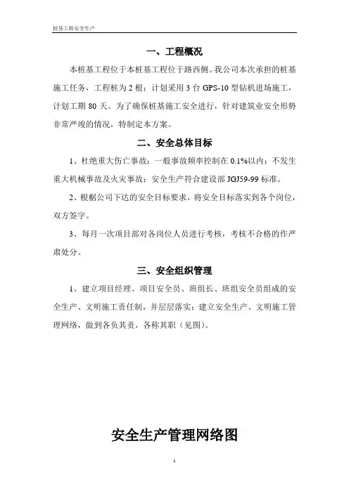 桩基工程安全生产