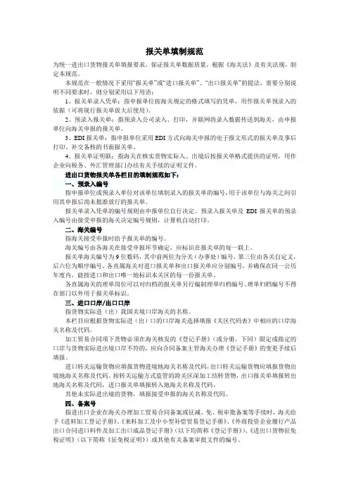 商品分类编码