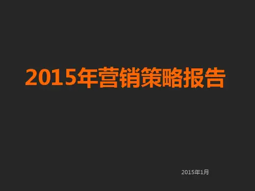 泰安房地产项目年度营销报告