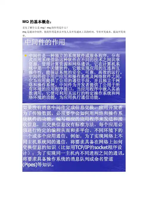 消息中间件MQ入门