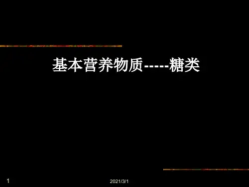 高二化学基本营养物质2PPT精品课件