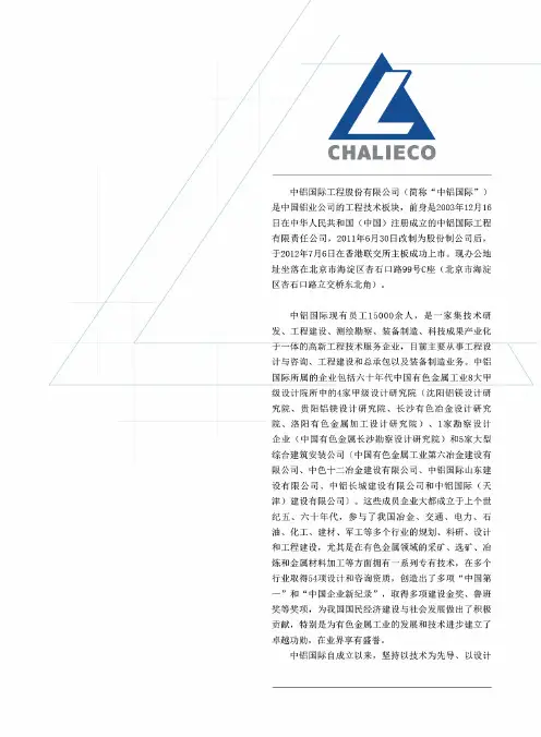 中铝国际施工现场VI视觉识别系统
