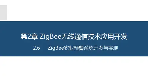 2.6 ZigBee农业预警系统开发与实现[19页]