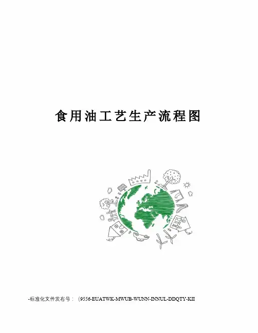 食用油工艺生产流程图
