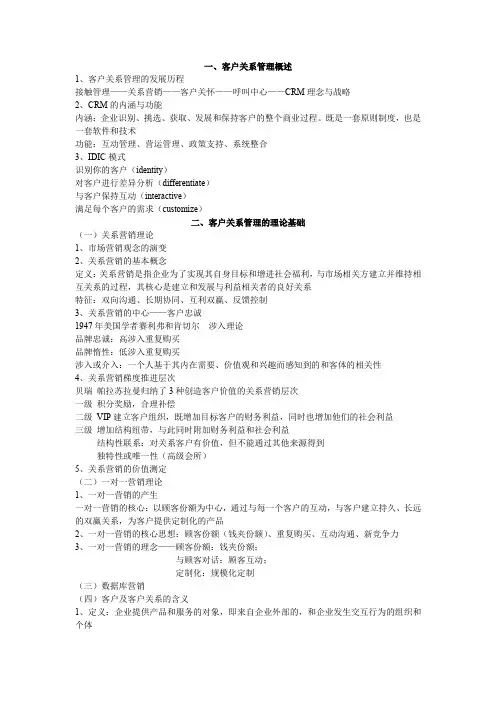 CRM-客户关系管理