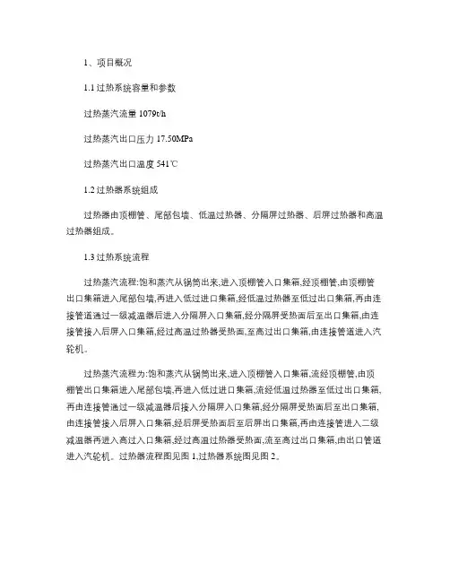 300MW锅炉过热器作业指导书教程