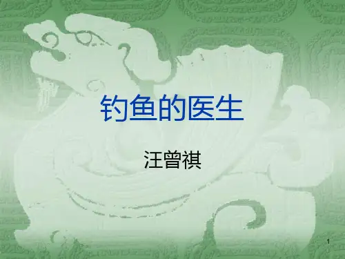 钓鱼的医生说课稿PPT课件