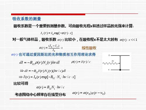 吸收光谱技术