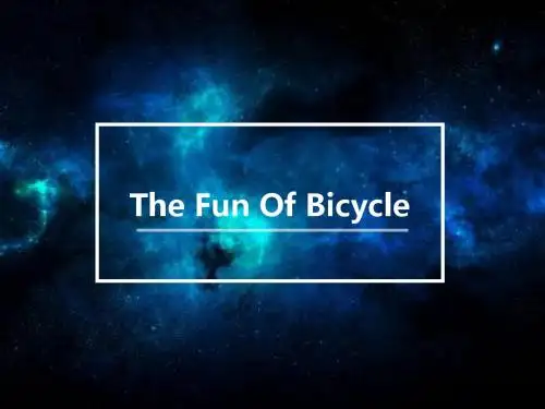 The Fun Of Bicycle