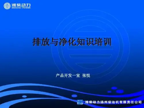 排放与净化培训