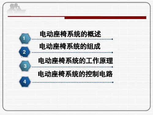 汽车电动座椅原理  ppt课件