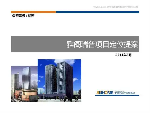雅阁瑞普项目定位提案