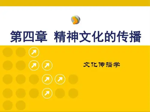 《精神文化传播》PPT课件
