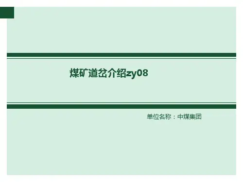 煤矿道岔介绍