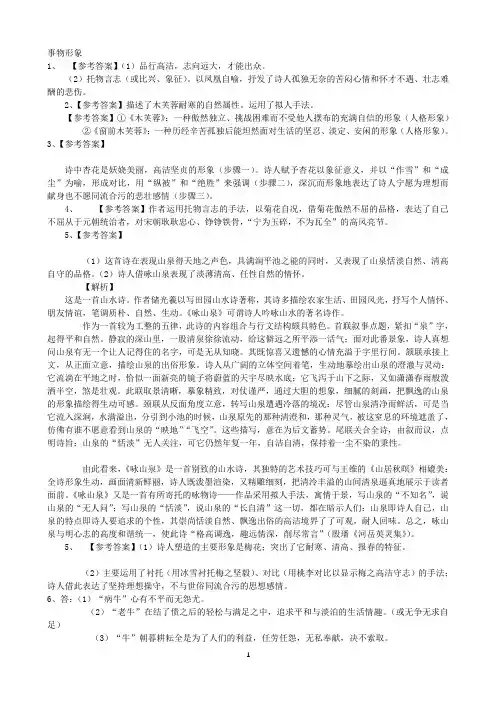 事物形象