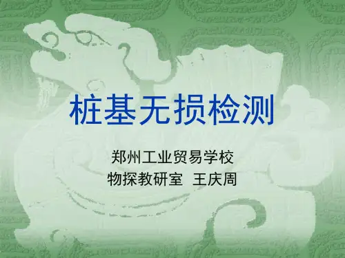 桩基无损检测